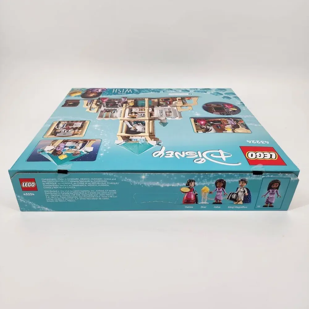 LEGO 43224 Disney Wish King Magnifico Castle NEW Sealed Retired